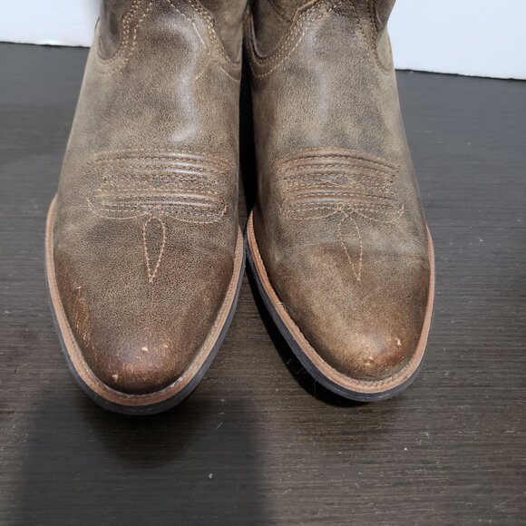 Twisted X WWT0025 Brown Leather Women Western Cowgirl STITCHED Boots 9,5B - Picture 3 of 14